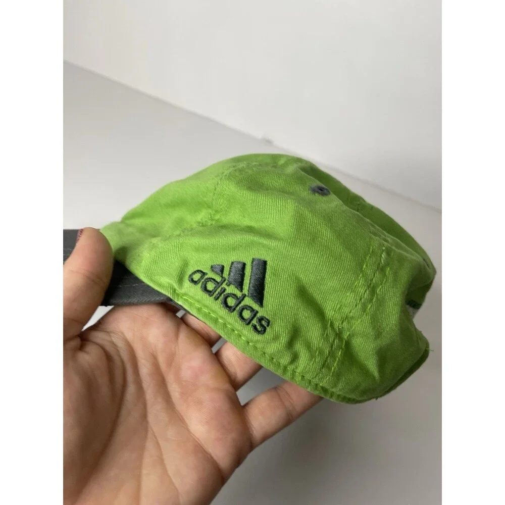Adidas Seattle Sounders Lime Green Navy Hat Cap Youth